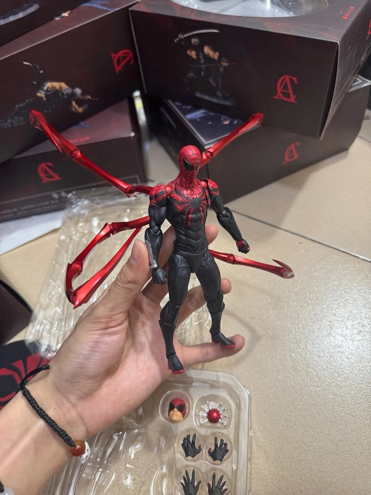 Mess Toys Superior Neighbor Spiderman Octopus Spider 1/12 Action Figure US STOCK MESS_TOYS - KOEEK