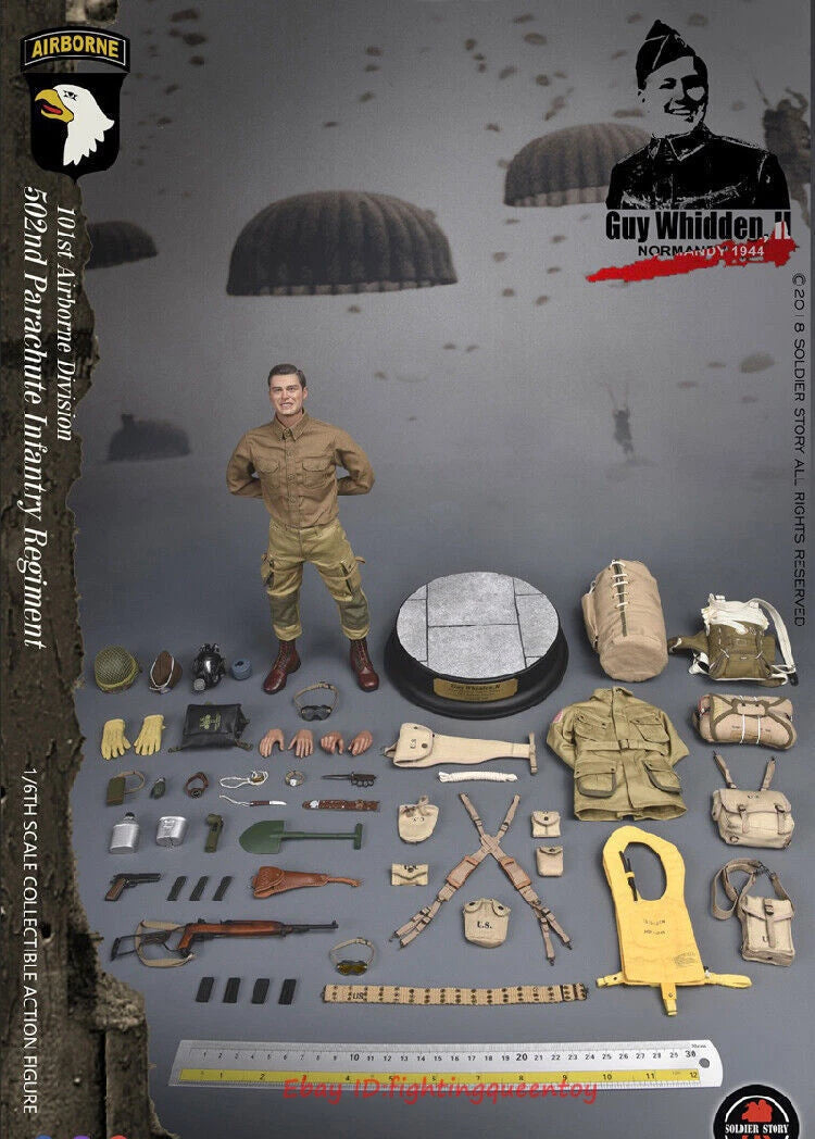 SoldierStory 1/6 WWII 101ST AIRBORNE DIVISION 502 Parachute Infantry WHIDDEN II SOLDIERSTORY - KOEEK