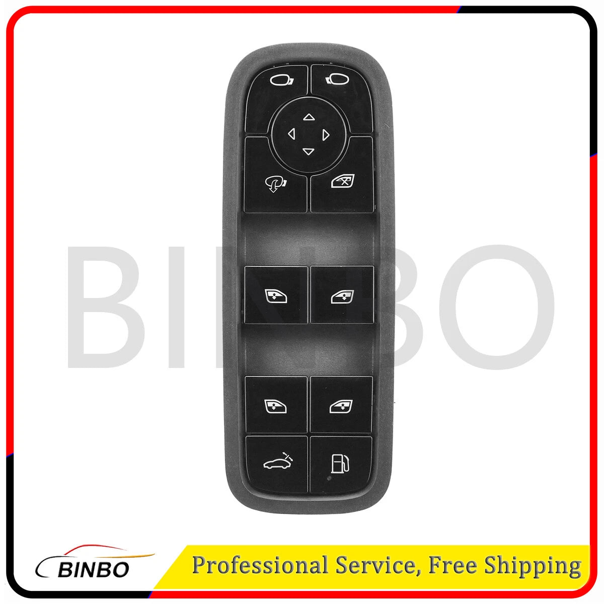Left Driver Master Power Window Switch for Porsche 2017-2022 Panamera E-Hybrid 07FC0E-D4 - KOEEK