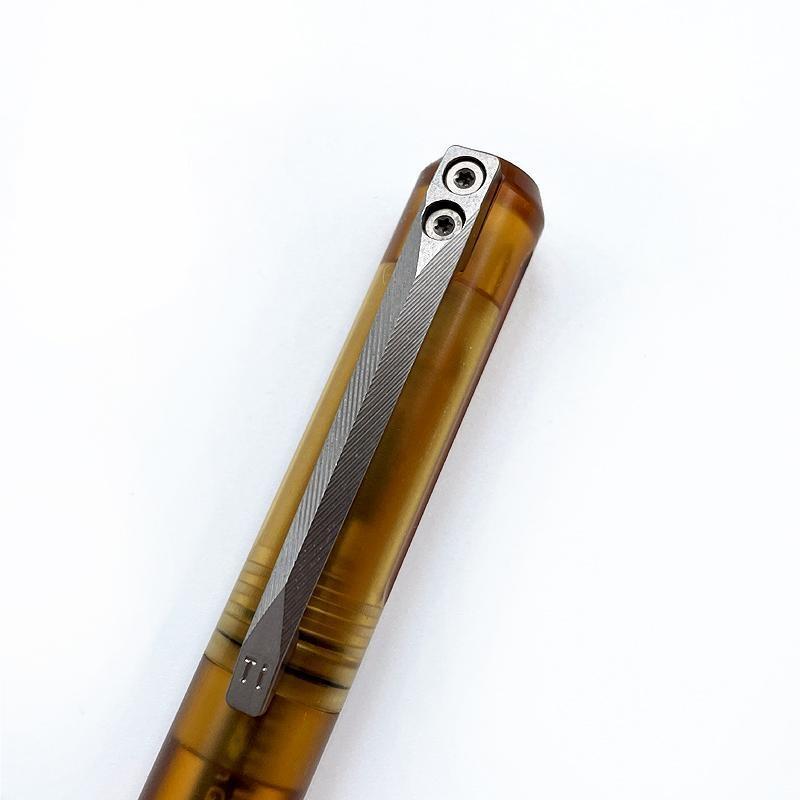 Polyetherimide ULTEM Titanium Alloy Rollerball Pen Ballpoint Gel Pen EDC gift 07FC0E-D4 - KOEEK