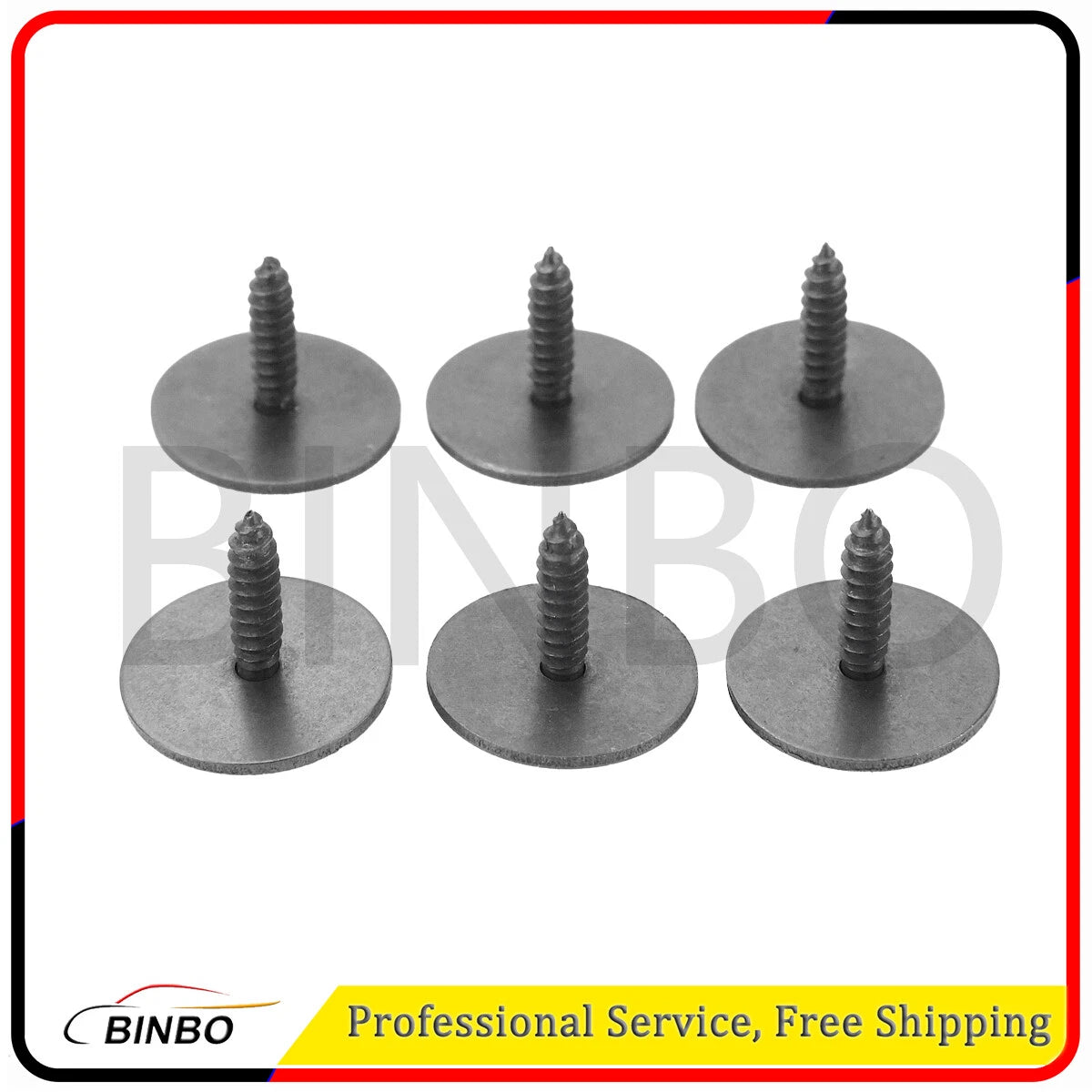 6x Under Engine Sheet Metal Under Cover Screw 0019906036 For Benz W203 W204 W207 07FC0E-D4 - KOEEK
