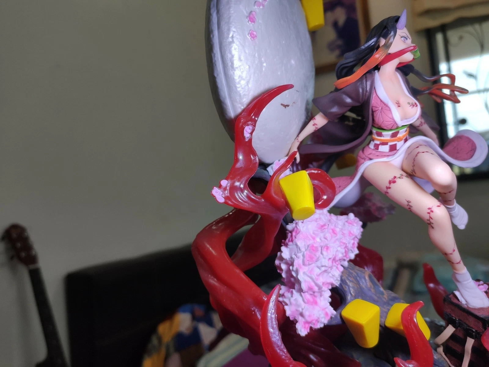 31cm Kamado Nezuko Statue PVC Figure Anime Demon Slayer Collectible Model Gift 07FC0E-D4 - KOEEK