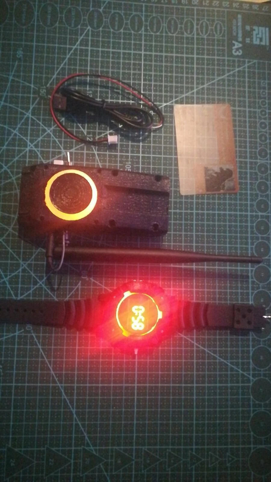 Multifunctional Tom Clancy's The Division Watch TD Cosplay Radio ISAC SeekerMine 07FC0E-D4 - KOEEK