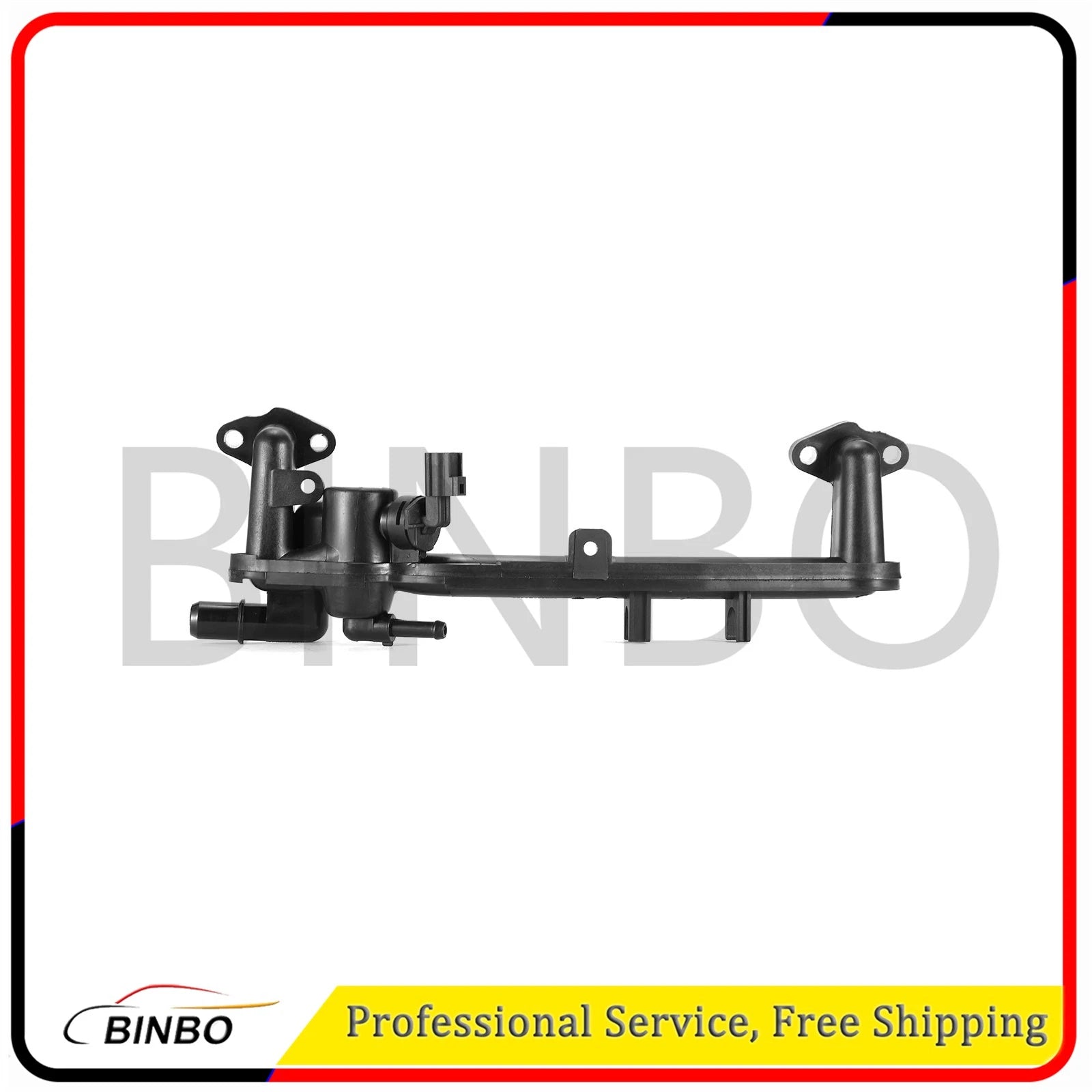 Coolant Flange Outlet Pipe with Temp Sensor LR018273for Land Rover LR4 RR Sport 07FC0E-D4 - KOEEK