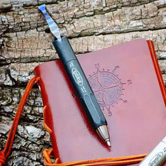 Titanium Pocket Siphon Pen Ball Pen For Student Business Signature Gel Pen EDC 07FC0E-D4 - KOEEK