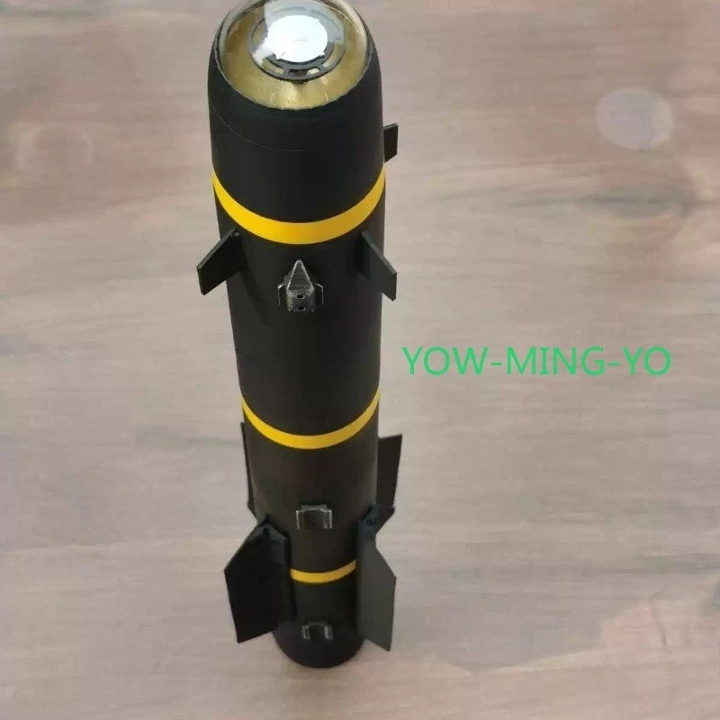 23cm AGM-114 Hellfire Missile 3D Printed High Precision Military Display Model 07FC0E-D4 - KOEEK