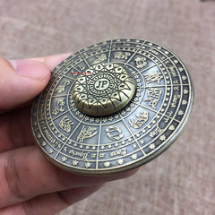 Autism Fidget Spinner Hand Spinner 12 Zodiac Metal Stress Relief ADHD Toys Gifts 07FC0E-D4 - KOEEK