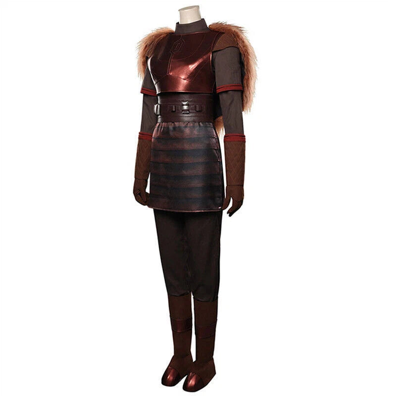 Star Wars Mandalorian The Armorer Cosplay Custome Unsex Cos Full Set Halloween 07FC0E-D4 - KOEEK