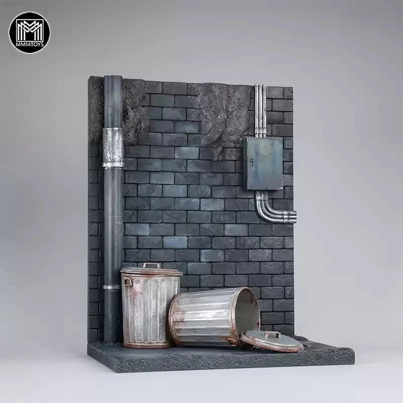 MMMToys 1/12 Scale M2509 Beneath The Pipe Diorama  Model Base Background Collect 07FC0E-D4 - KOEEK