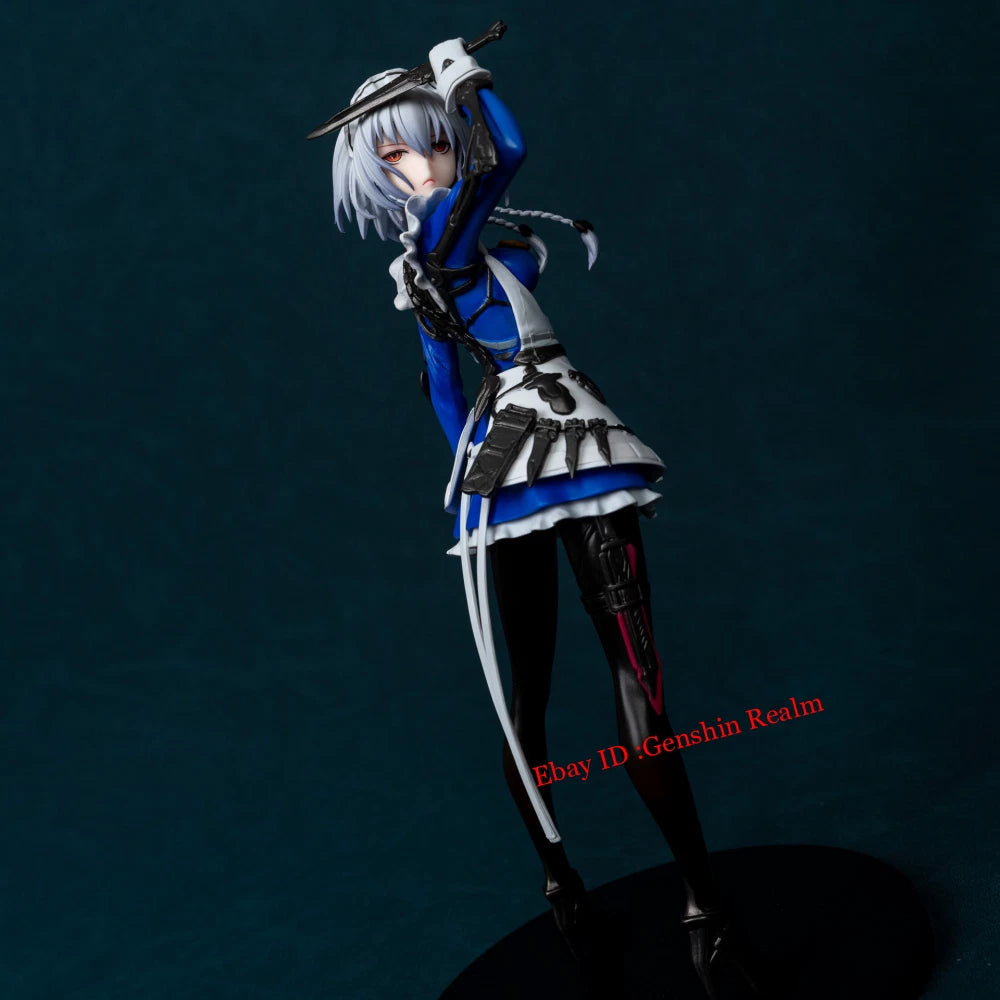 Anime Touhou Project Izayoi Sakuya Pvc Figure Model Collection Decor Gift 07FC0E-D4 - KOEEK