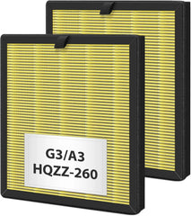 2-pack G3 A3 pet filter replacement parts, air purifier pet filter. 07FC0E-D4 - KOEEK