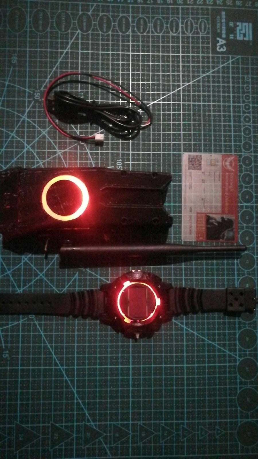 Multifunctional Tom Clancy's The Division Watch TD Cosplay Radio ISAC SeekerMine 07FC0E-D4 - KOEEK