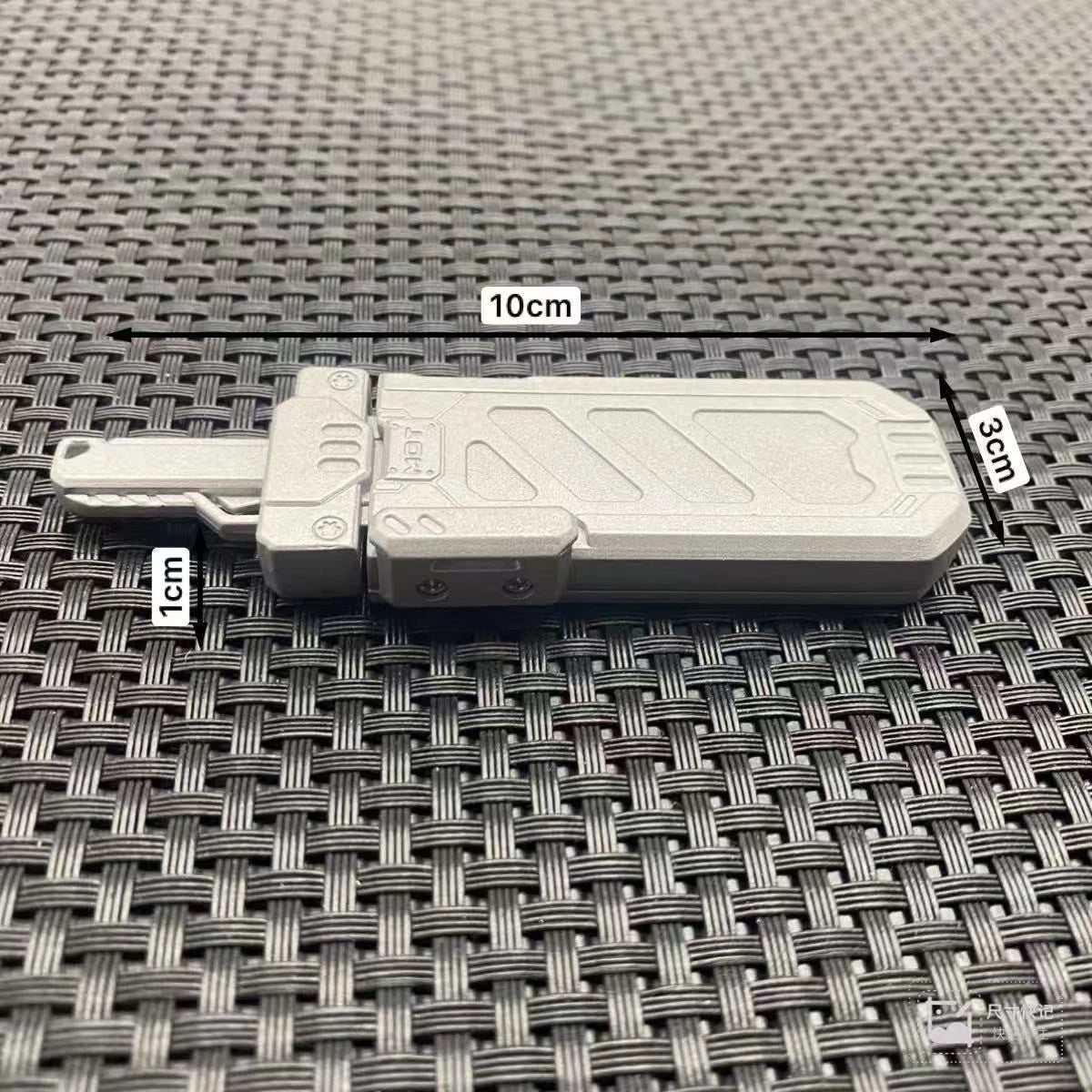 EDC Fidget Spinner Mechanical Ejection Push Card Haptic Slider Stress Relief 07FC0E-D4 - KOEEK