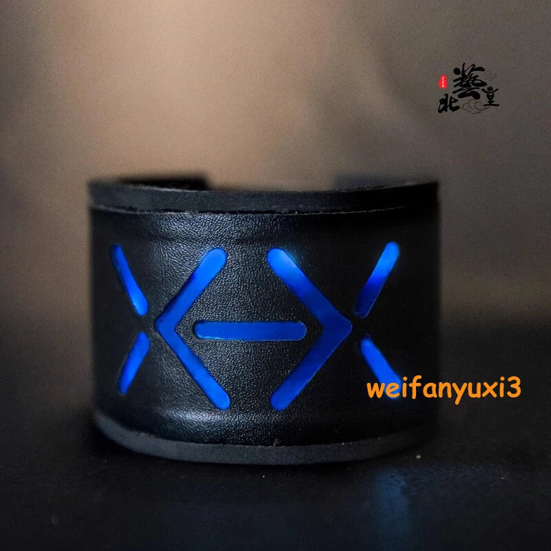Handmade Arknights SilverAsh LED Light Bracelet Wristband Cool Cosplay Prop Toy 07FC0E-D4 - KOEEK