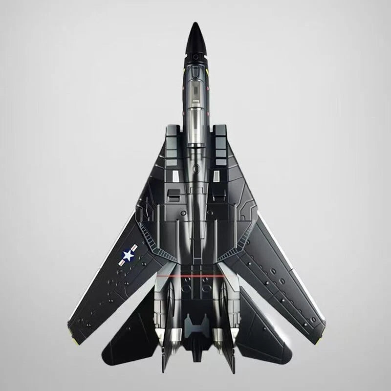 1/72 US F-14A Tomcat VX-4 Black Bunny F-14 Fighter Plastic Painted Unassembled 07FC0E-D4 - KOEEK