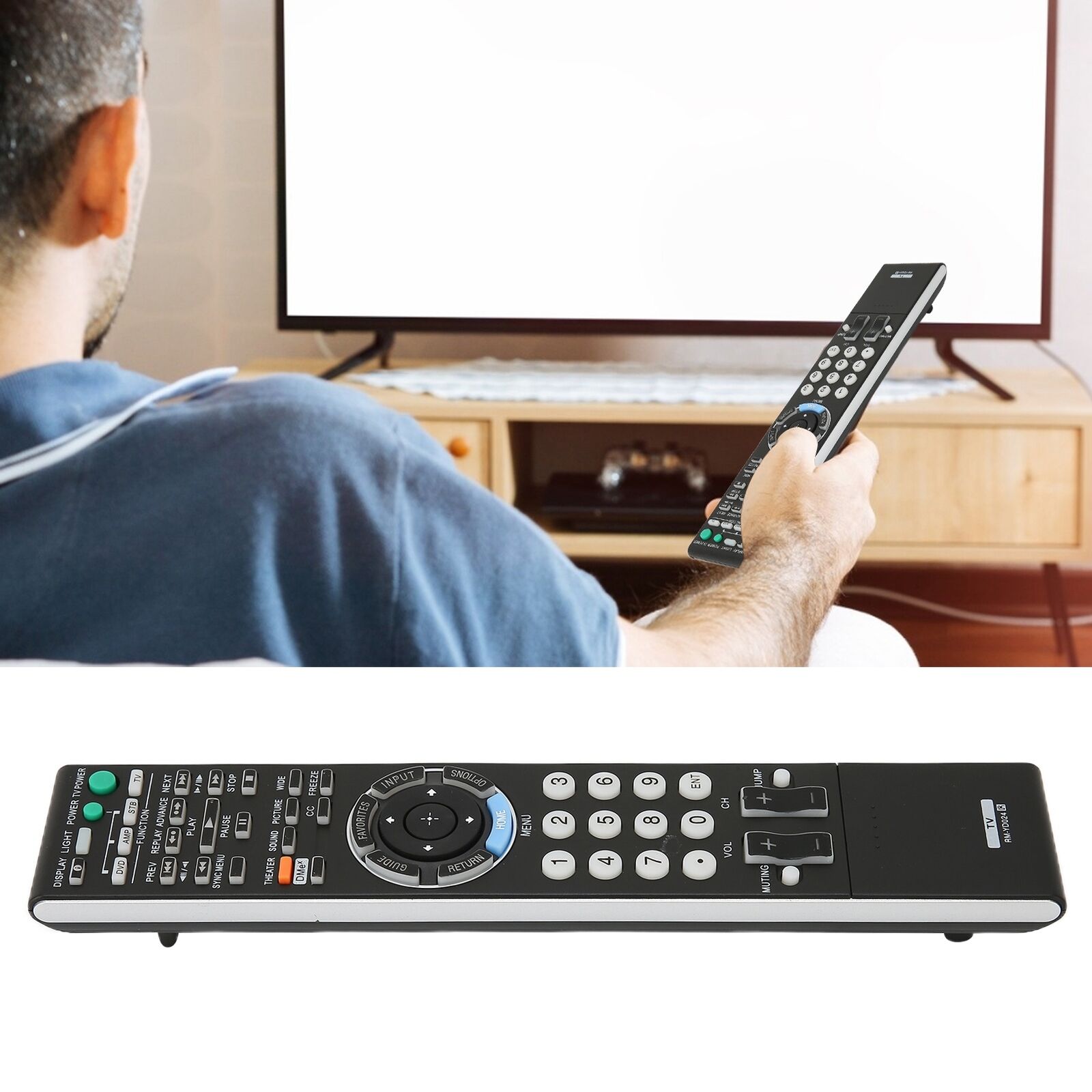 new Labuduo Replacement Remote Commander Easy To Use Exquisite Appearance TV Remote koeek - KOEEK