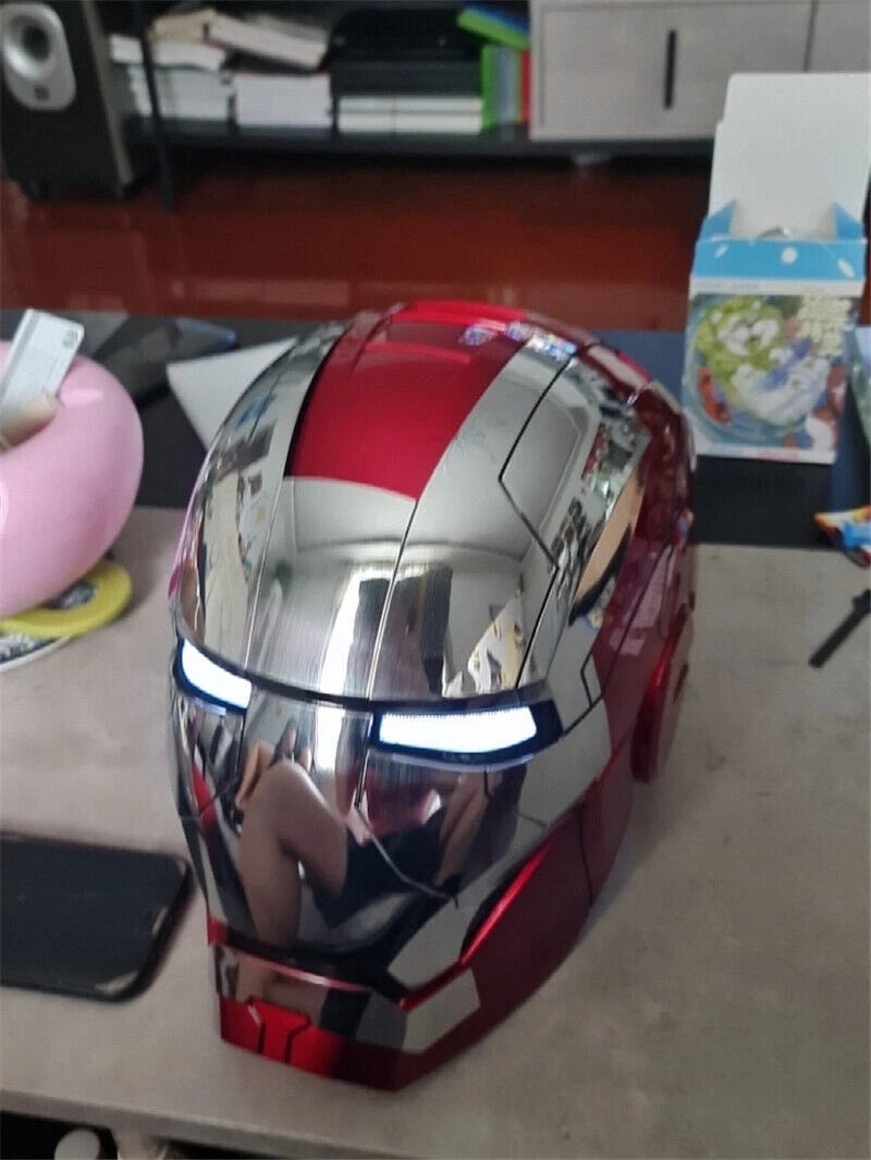 US StocK AUTOKING Iron Man MK5 Helmet Wearable Voice Control ABS Mask Cosplay AUTOKING - KOEEK