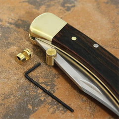 3pcs Thumb Stud Brass for Buck 110 Suitable knife back thickness 3.1/3.5/4mm 07FC0E-D4 - KOEEK