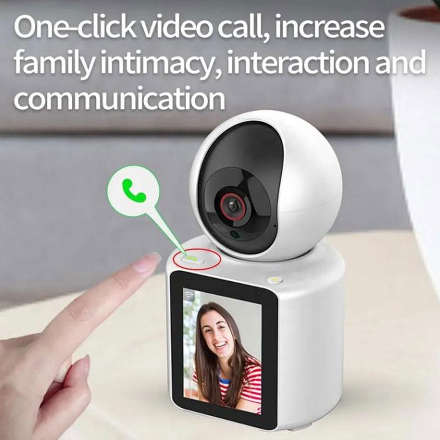 new Video Calling Camera 2.8in Screen HD 1080P 2.4G WiFi Motion Detection 360°Rotati koeek - KOEEK