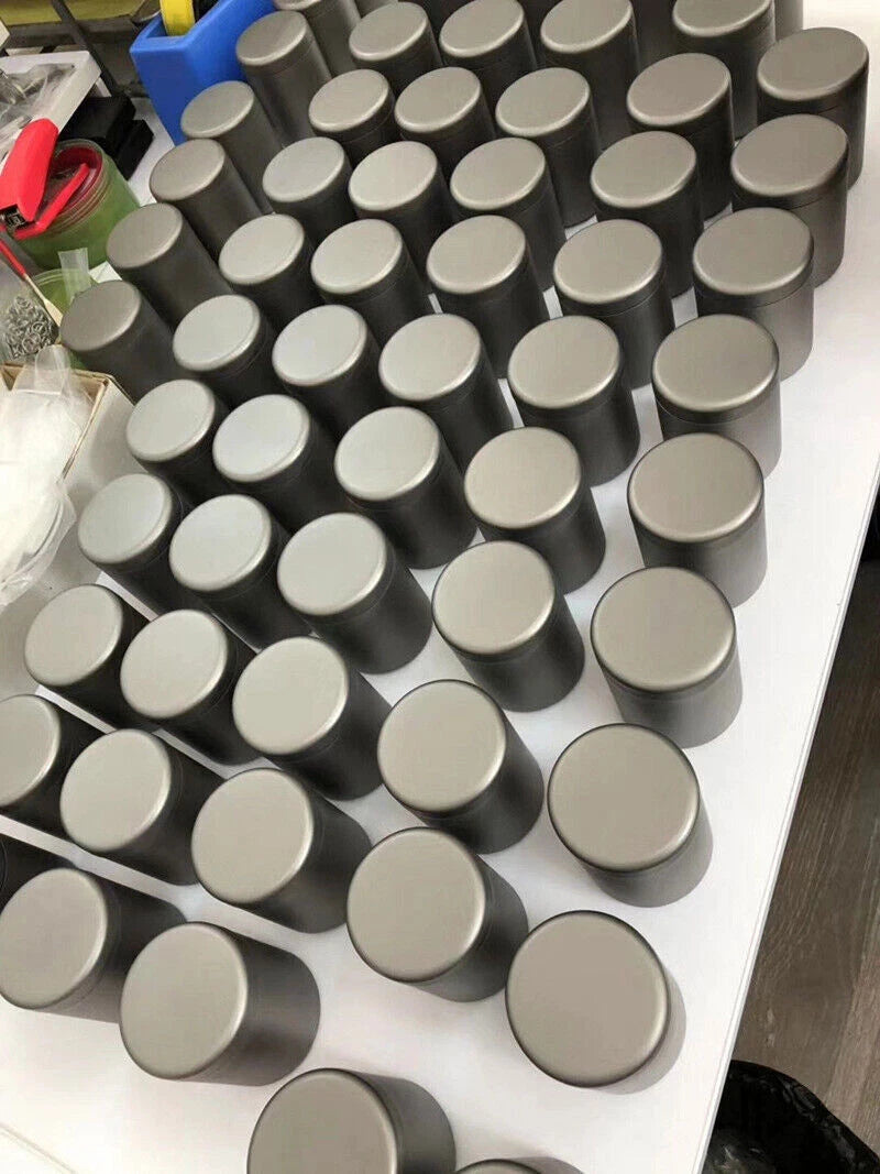 Titanium Storage Box Coffee Tea Cans Emergency Container Pills Bottle Jar 245mL 07FC0E-D4 - KOEEK