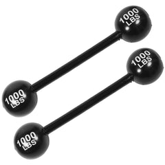 ny 2 STK Prop Barbell Oppblåsbar Dumbbell Vekter Rekvisitter Thicken Child