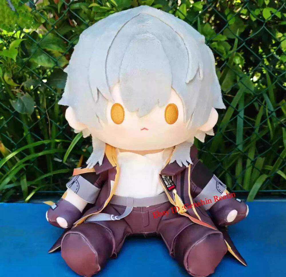 Anime Honkai: Star Rail Caelus Sitting Position Plush Toy Pillow Gift 40cm 07FC0E-D4 - KOEEK
