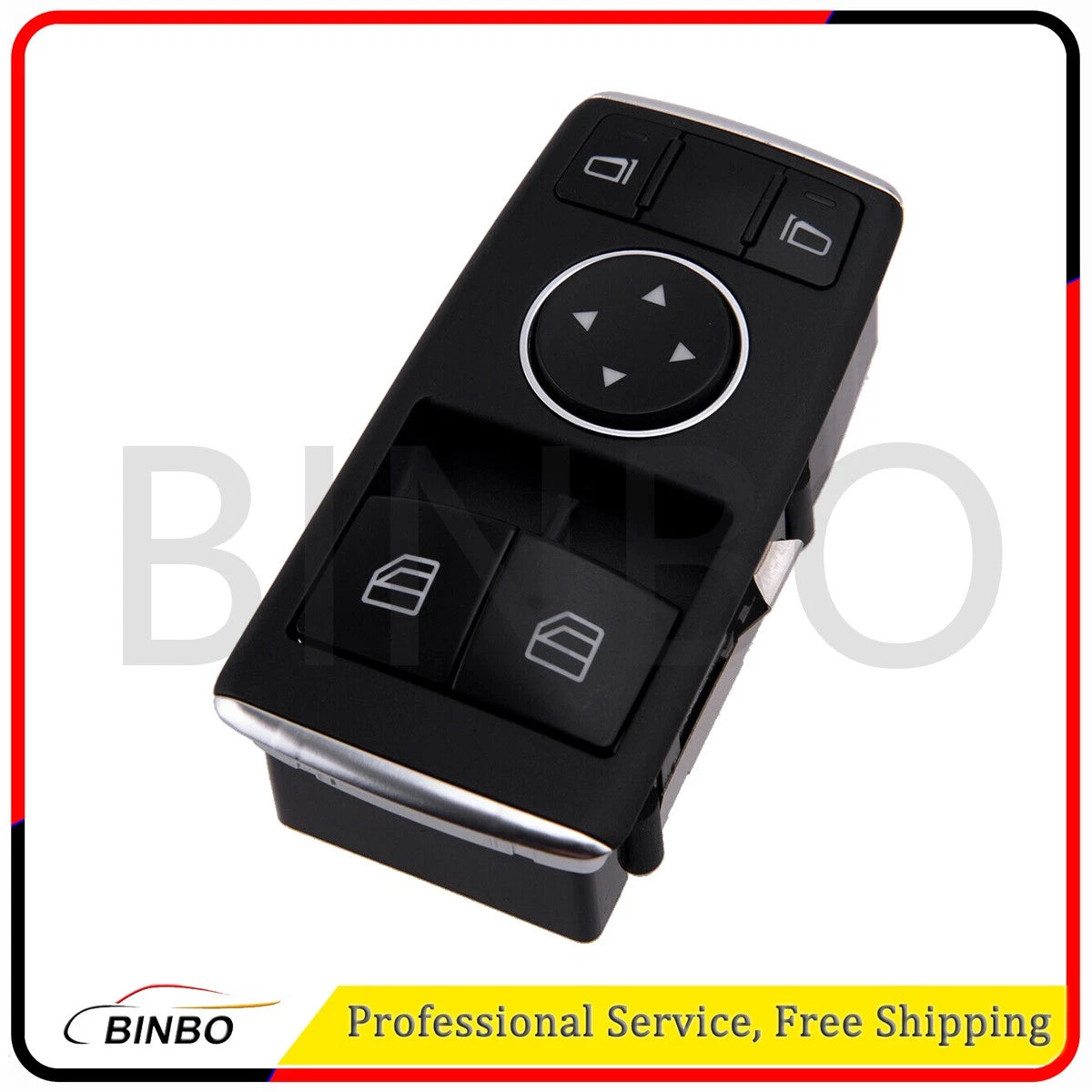 Power Window Control Switch for Benz SL350 SL400 SL63 AMG C180 1729056800 07FC0E-D4 - KOEEK
