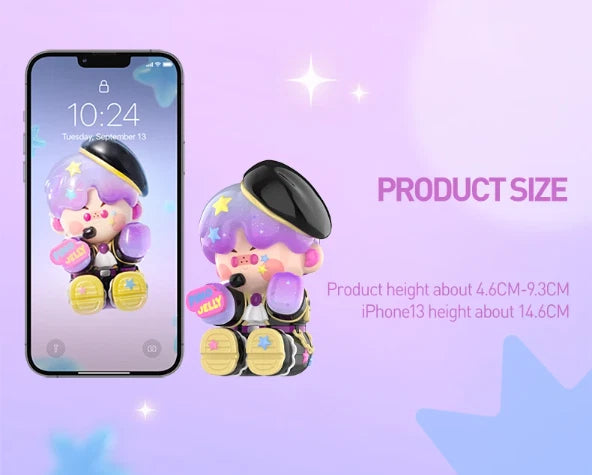 OFFICIAL PINO JELLY Star Project Series Blind Box Confirmed Blind Box Figure Toy 07FC0E-D4 - KOEEK