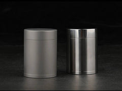 Hot TC4 Titanium Waterproof Large-capacity Storage Box Pill Container SealedTank 07FC0E-D4 - KOEEK