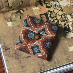 10cm Cotton Cloth Bag Prayer Beads Storage Bag Handstring Bag Antique Curios Bag 07FC0E-D4 - KOEEK