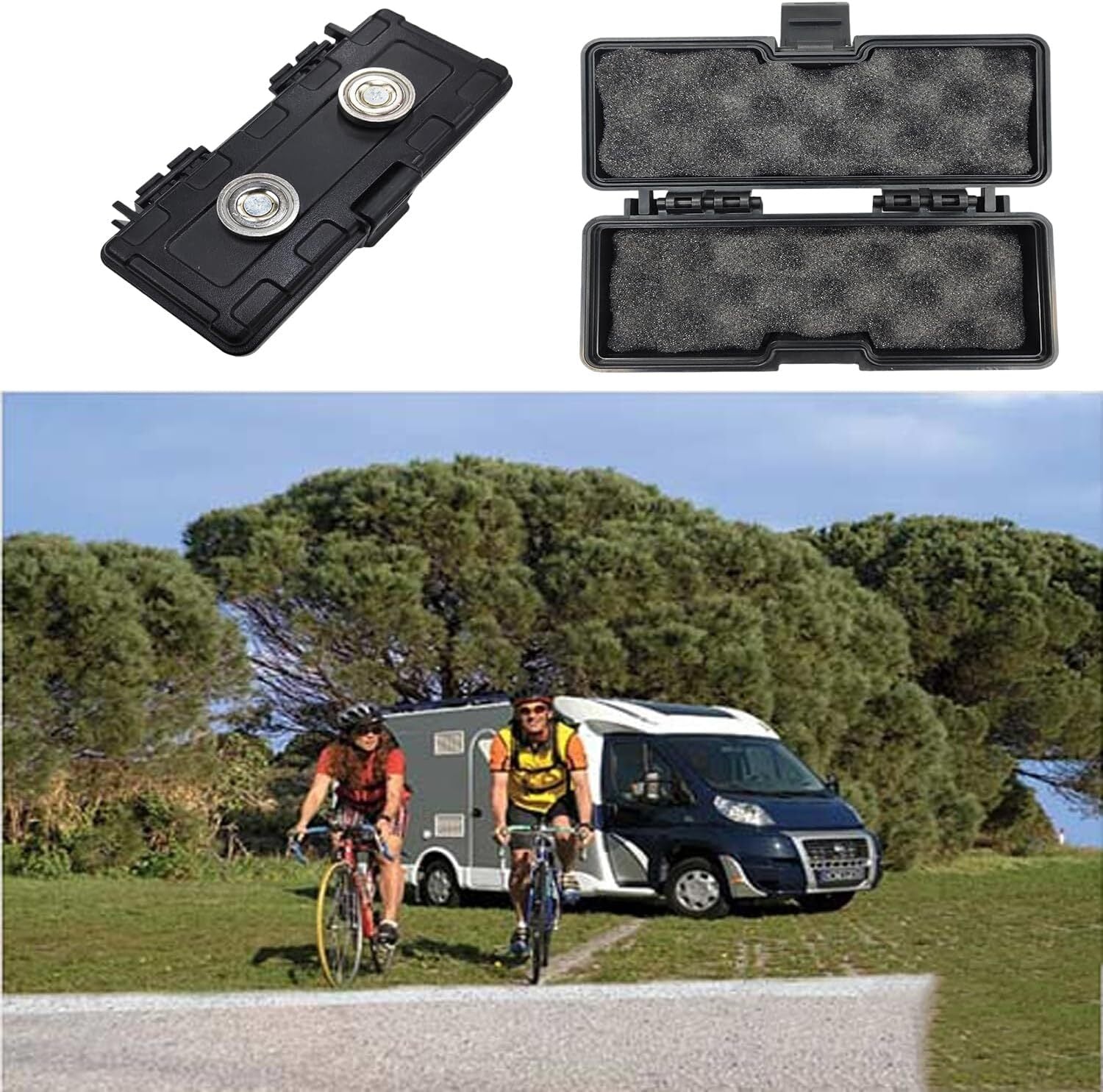new Magnetic Key Holder Under Car, Waterproof Hide A Car Holder...