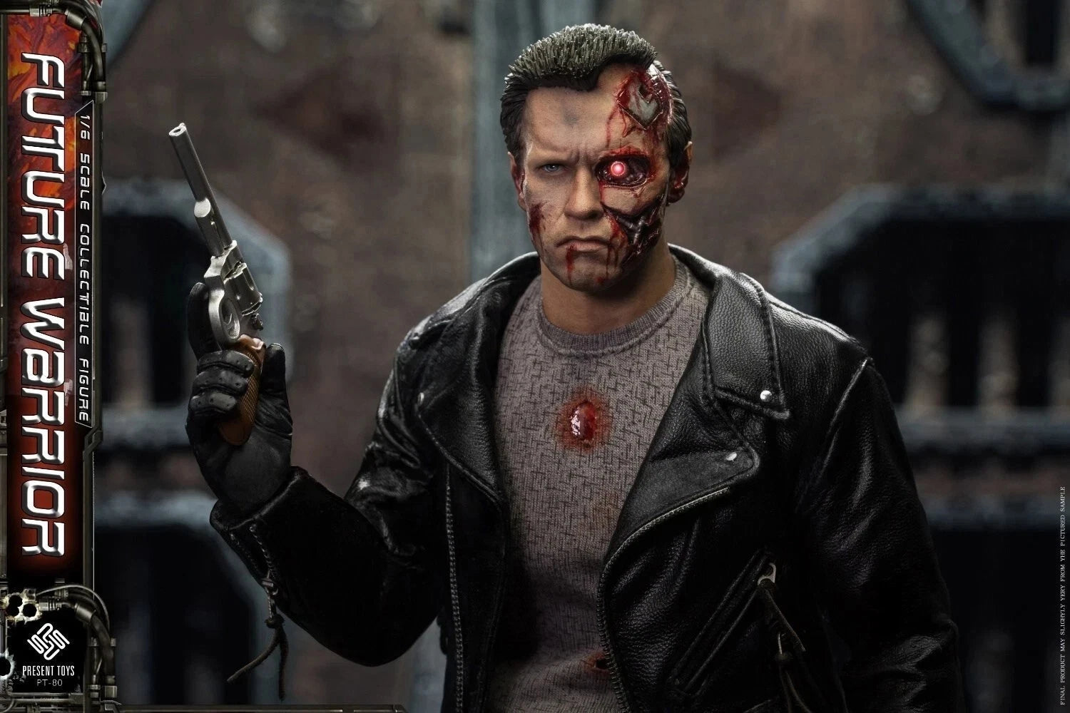PRESENT TOYS PT-sp80 1/6 Future Warrior T800 Arnold 12" Action Figure Model Gift PRESENT_TOYS - KOEEK
