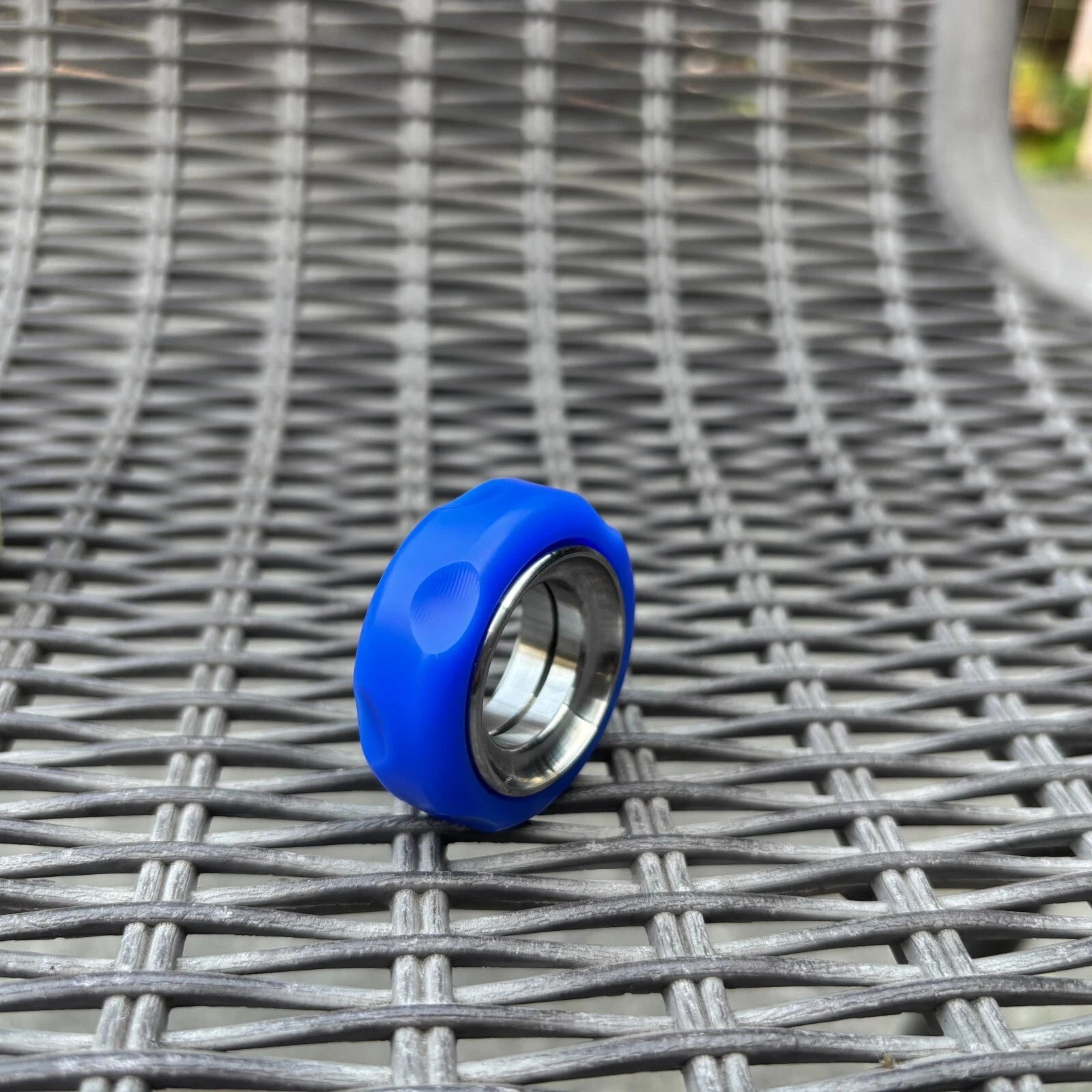 Mechanic Ring Tire Fidget Clicker Magnetic Slider Haptic EDC Toy Stress Relief 07FC0E-D4 - KOEEK