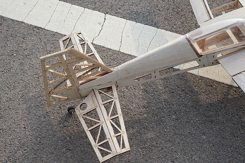 DIY Balsa Wood EXTRA330 Stunt Plane Airplane Kit Wingspan 104cm 3D Model Toy 07FC0E-D4 - KOEEK