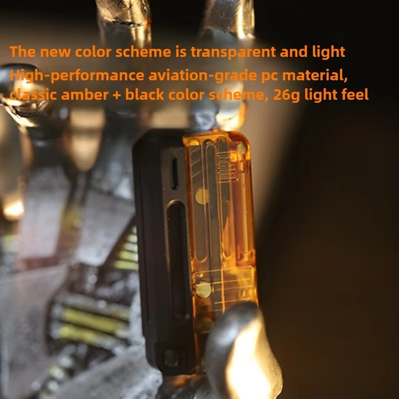 GAO Studio PC RlFLE-5 Magnetic Mechanical Rebound Push Slider EDC Decompress Toy 07FC0E-D4 - KOEEK