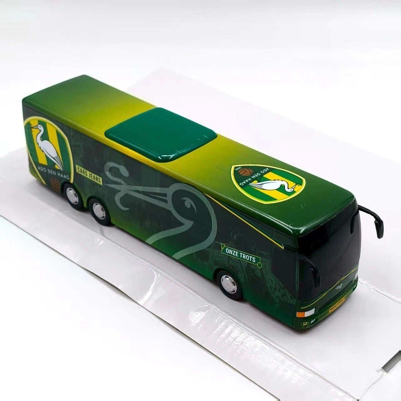1:43 ADO Den Haag Team Bus Diecast Model Green Soccer Fan Collectible Gift 07FC0E-D4 - KOEEK