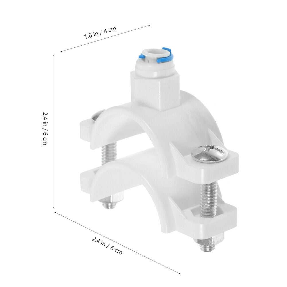 new  POM Drain Saddle Clamp Osmosis RO System Valve Sink Water Filter Filters koeek - KOEEK