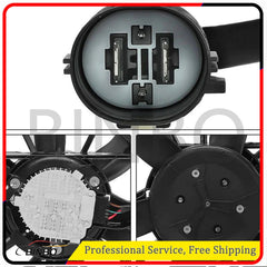 Engine Radiator Cooling Fan Assembly for Land Rover Range Rover Sport 2014-2016 07FC0E-D4 - KOEEK