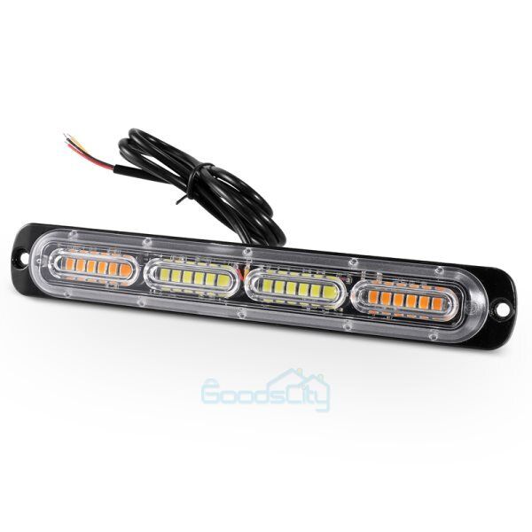 ny 2/4 stk 24 LED for Auto Coche Camión Luces Luz de Emergencia Estroboscópica