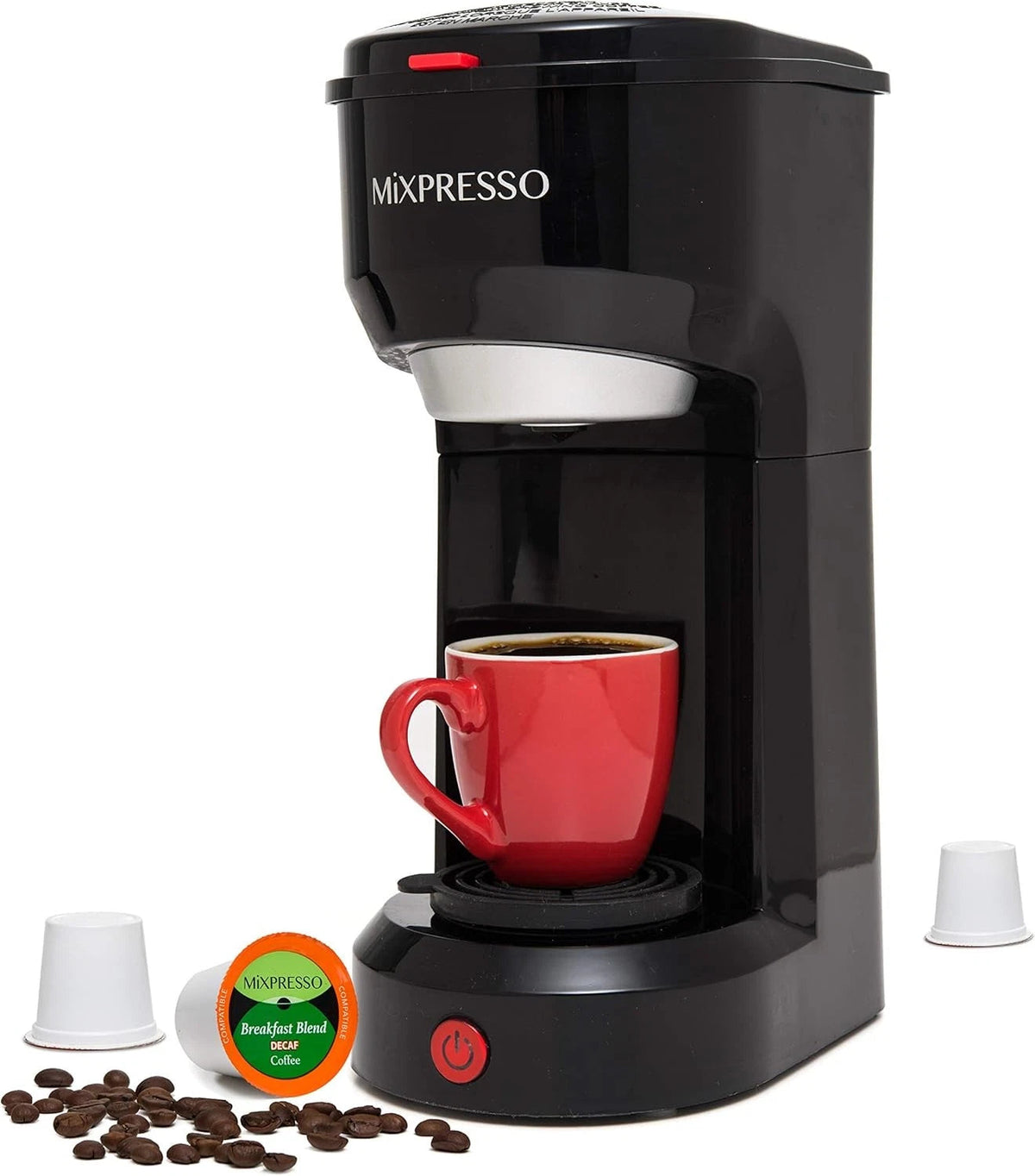 2-in-1 coffee maker – single-cup brewing and grinding coffee maker 07FC0E-D4 - KOEEK