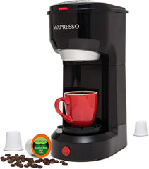 2-in-1 coffee maker – single-cup brewing and grinding coffee maker 07FC0E-D4 - KOEEK