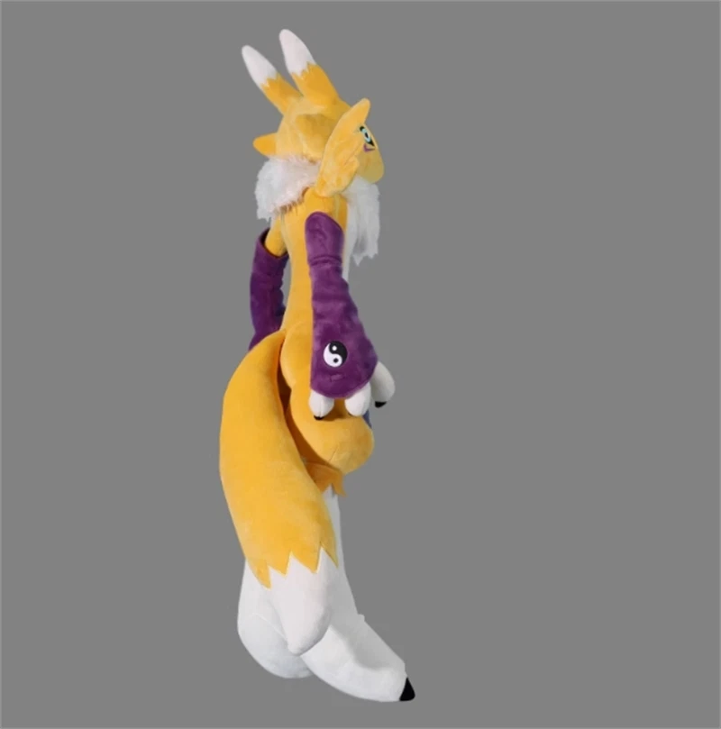 31" Digimon Renamon Plush Doll Stuffed Toy Digital Monster Cosplay Pillow Gift 07FC0E-D4 - KOEEK