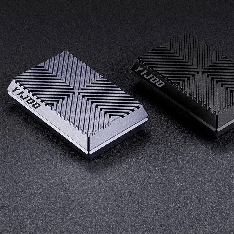 Fashion Alloy Fidget Slider EDC Adult Metal Haptic Slider ADHD Fidget Toys Gift 07FC0E-D4 - KOEEK