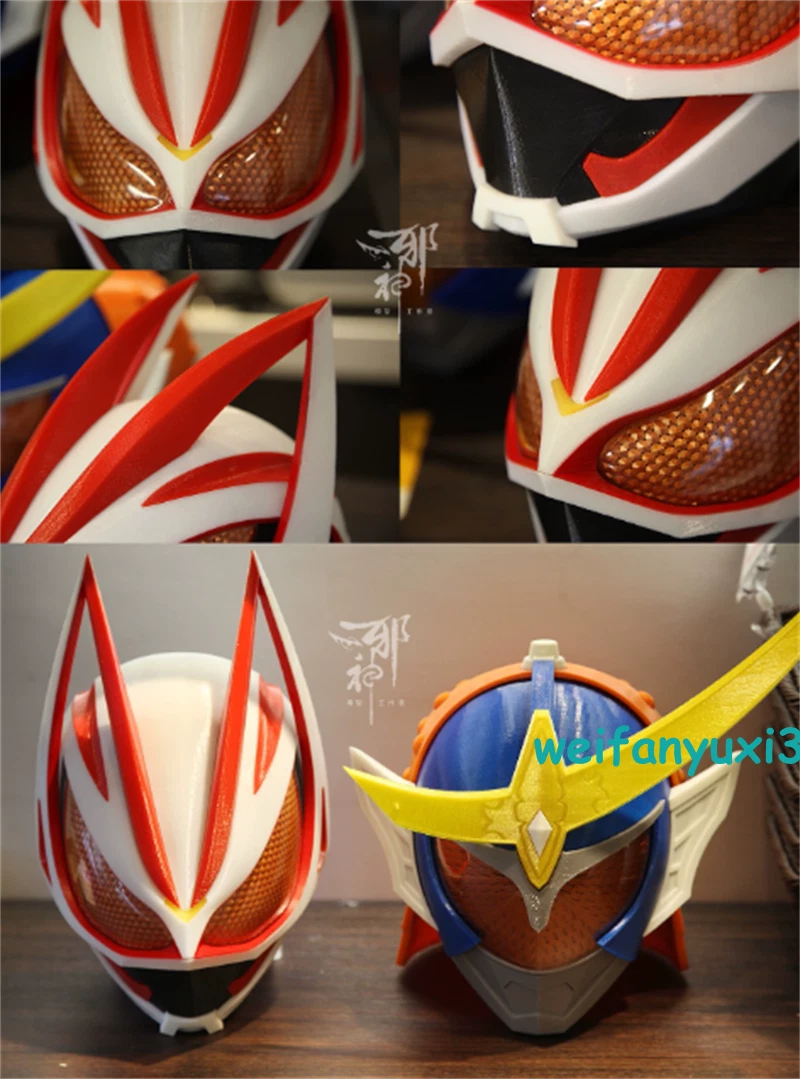 Masked Rider Kamen Rider GEATS 1：1 Wearable Helmet 3D Printed Mask Cosplay Prop 07FC0E-D4 - KOEEK