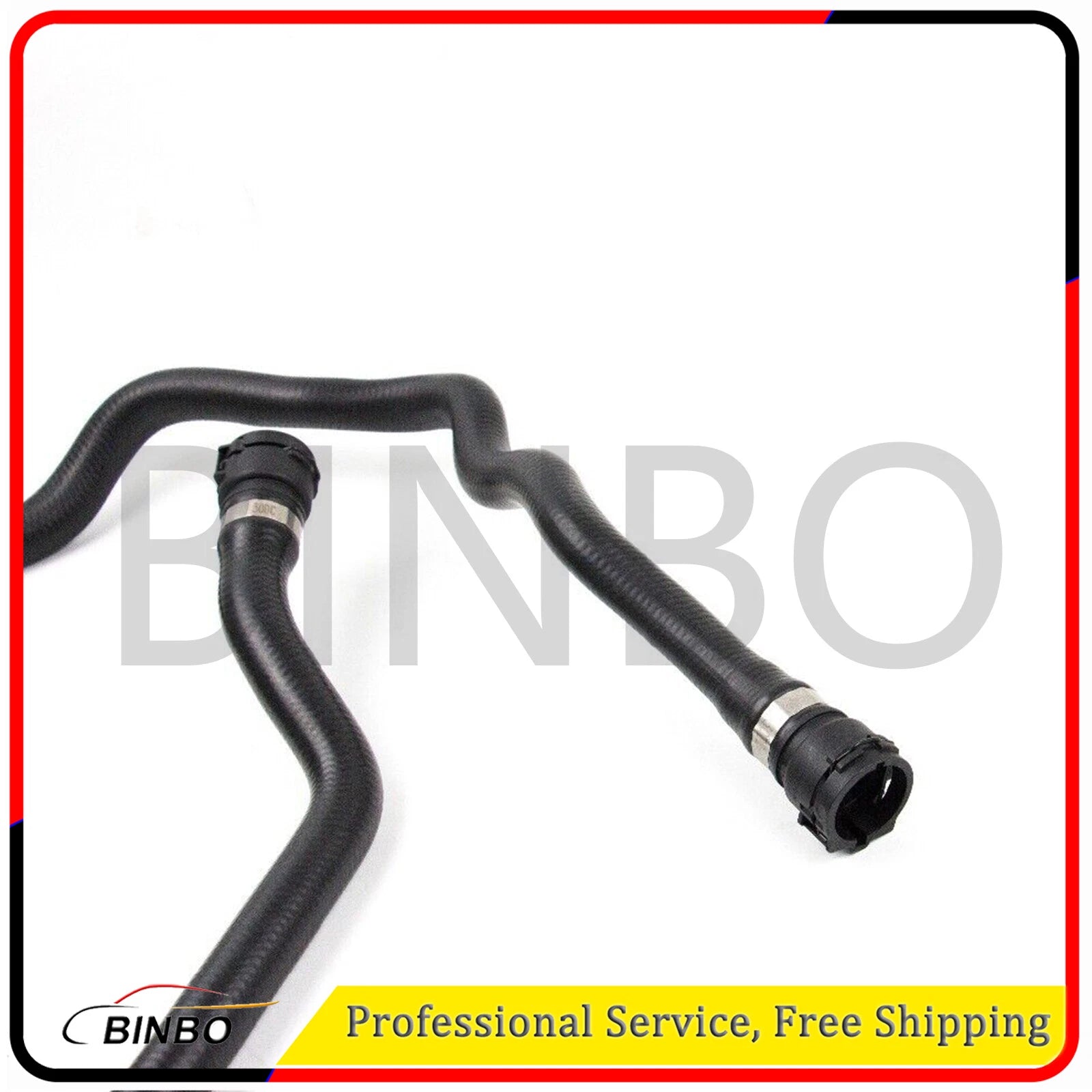 Expansion Tank Lower Coolant Hose For 04-05 BMW 525i 530i 17127519258 2.5L L6 07FC0E-D4 - KOEEK