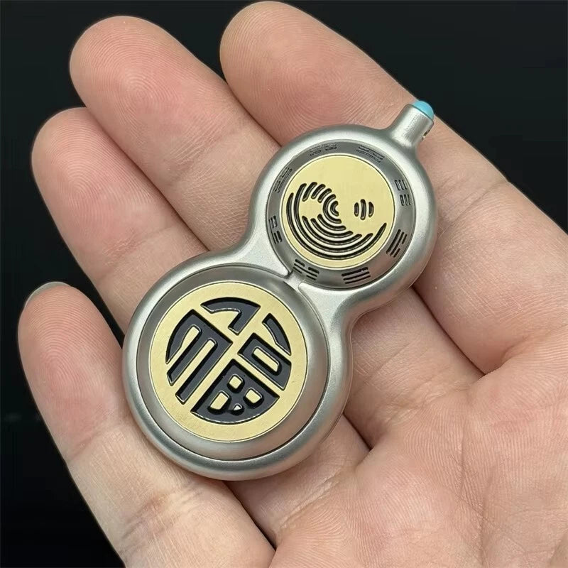 Multifunctional Gourd Fidget Toys Fun Mechanical Ratchet Fidget Spinner Gift 07FC0E-D4 - KOEEK