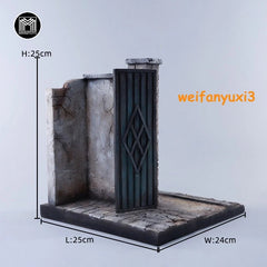 MMMTOYS The Ashen Alcove Scene Base For 1/12 Scale Action Figure 07FC0E-D4 - KOEEK