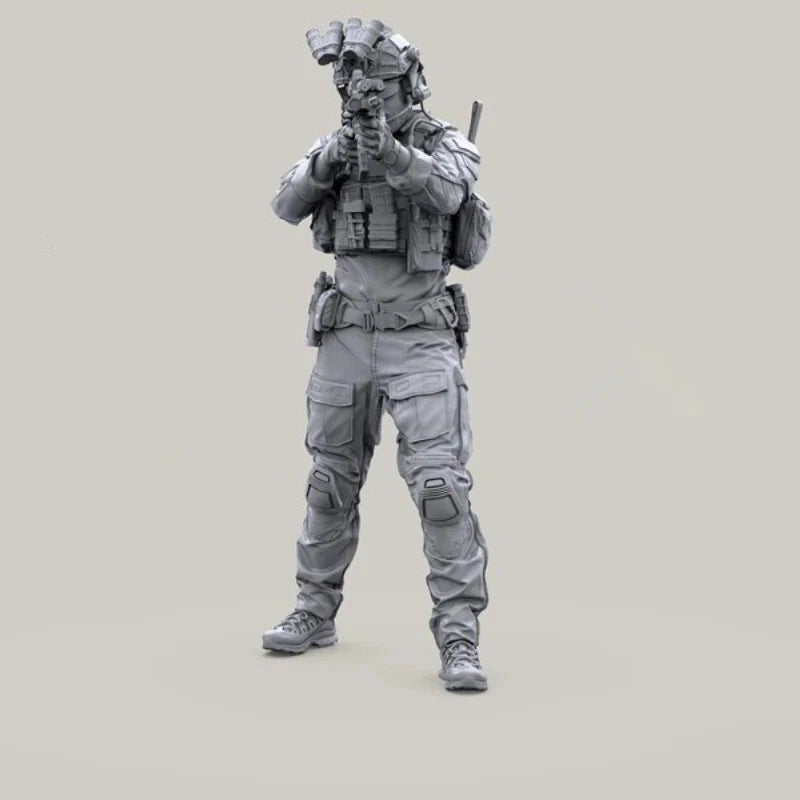 1/35 Resin Figure Model Kit Modern US Special Forces Unassambled Unpainted 07FC0E-D4 - KOEEK