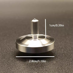 Stainless Steel Hand Twisting Spinning Top Gyro Gyroscope Spinner Toy Gift 07FC0E-D4 - KOEEK