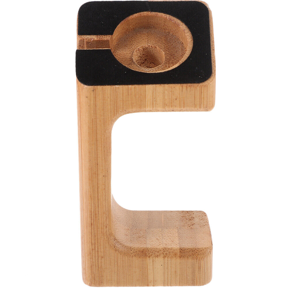 new 1Pc Watch Charging Stand Bamboo Charging Bracket Smart Watch Holder Display koeek - KOEEK